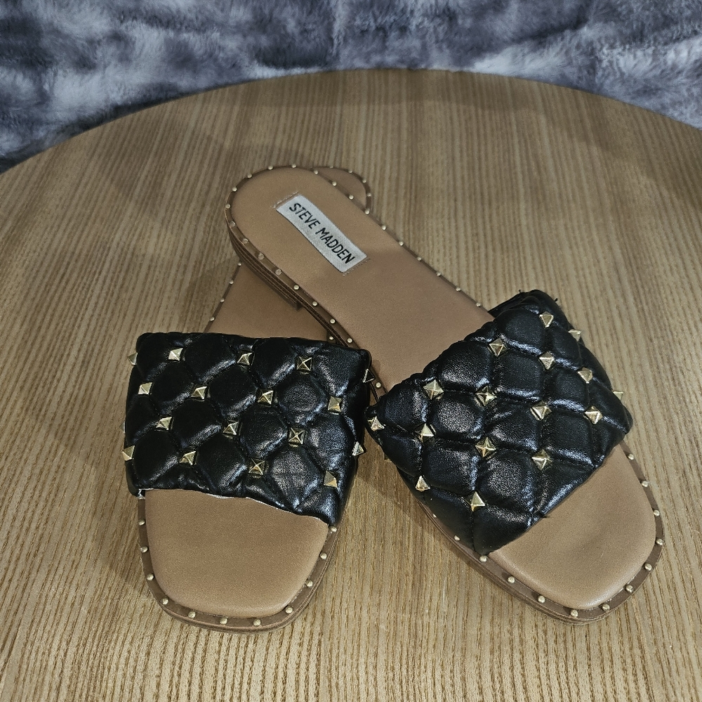 Black Steve Madden Sandals